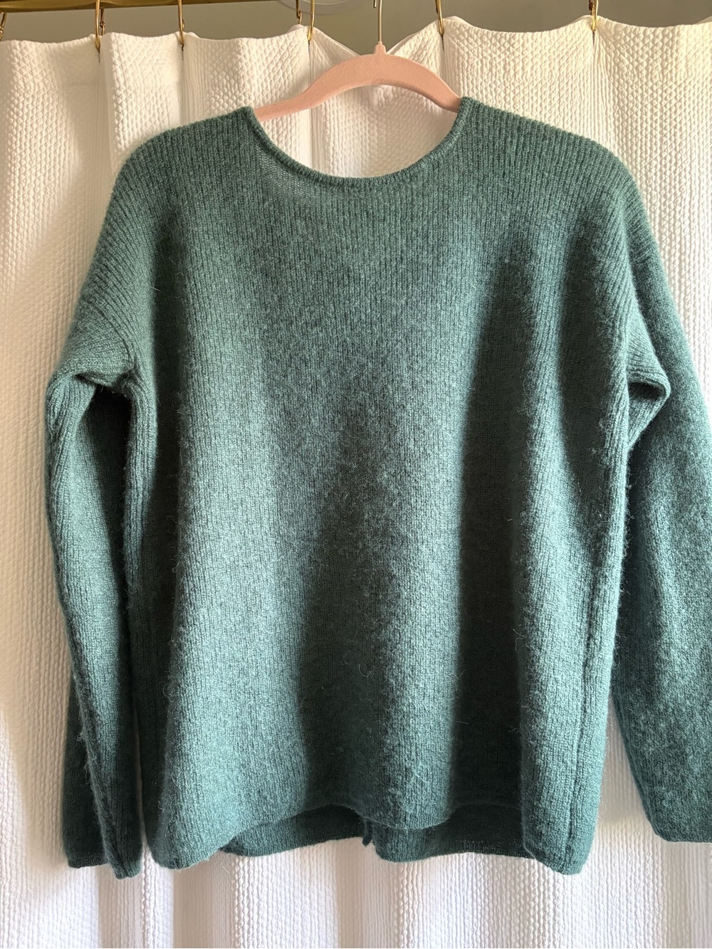 Sézane Gaspard cardigan in sage - Picture 4 of 8